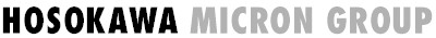 [Hosokawa Logo]