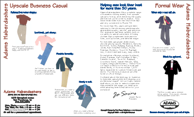 [Adams General Brochure Front]