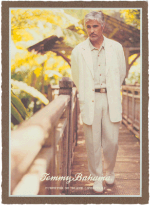 [Adams Tommy Bahama Postcard Front]
